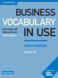 business vocabulary in use 3rd edition intermediate with answers