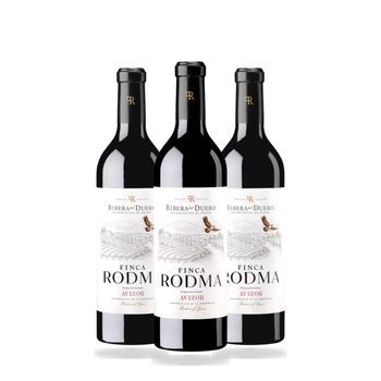 Finca Rodma Vino Tinto D.o. Ribera Del Duero 75 Cl 14,5 % Pack 3 Botellas