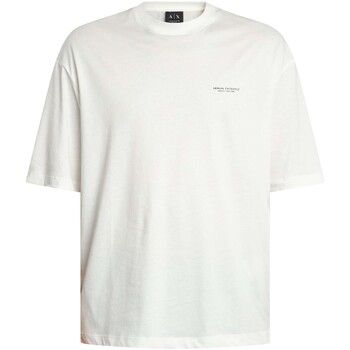 Armani Exchange Camiseta Camiseta holgada con estampado en la espalda para hombre