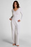 hunkemoller conjunto de pijama gris