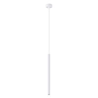 lampara de techo blanco acero alt 120