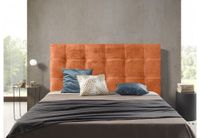 cabecero iris tela naranja 160x120 cm