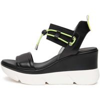 nerogiardini sandalias nappa pandora elastico tfluo lime pumonodnorma para mujer