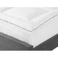 colchon topper blanco algodon japara individual 90 x 200 cm mulhacen