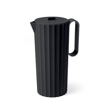 Jarra de polipropileno negro mate