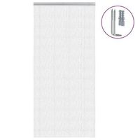 mosquitera de cadena para puerta aluminio 100x226 cm vidaxl