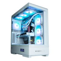caja zalman p50 ds atx 4xvent 120mm argb 2xusb 30 blanco sin fuente