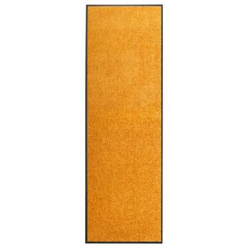 Felpudo Lavable Naranja 60x180 Cm Vidaxl