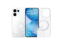 oppo bundle reno16 fs blanco 512 gb 8 gb ram 657 amoled mediatek dimensity 7300 6500 mah incluye funda y cargador