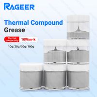 rageer 10g pasta termica de alto rendimiento-10wmk grasa de silicona para cpugpuvgaportatildisipador de calor formula no curativa y facil de aplicar
