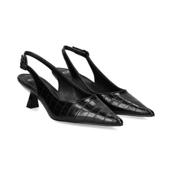 Exe Zapatos De Tacón Medio Mujer - Negro Talla 37