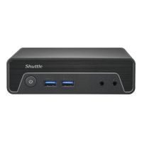 mini pc shuttle ne1010xa intel n100 8gb 250gb ssd uhd graphics wi-fi 6 slim pc