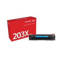 cartucho de toner compatible xerox everyday cian para hp 203x