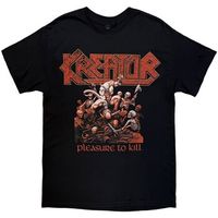 kreator camiseta pleasure to kill para mujer