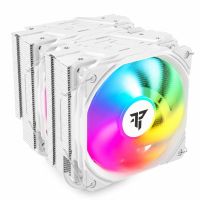 tempest cooler 6pipes white a-rgb ventilador cpu dual heatsink 2x120mm blanco