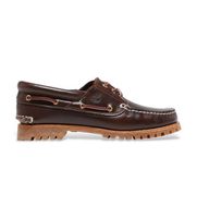 timberland para mujer tb0513042141 nauticos de piel noreen marron 36 w plano cordones casual
