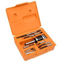 set de herramientas perforacion 15 pzas cabezal 50mm mt3-f1-12 vidaxl