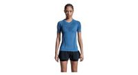 maillot de manga corta x bionic twyce race azul negro mujer
