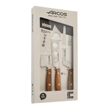 Arcos Set Cuchillos Queso Serie Nórdika