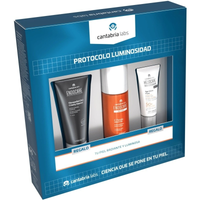set endocare protocolo luminosidad c ferulic serum gel 30ml  regalos