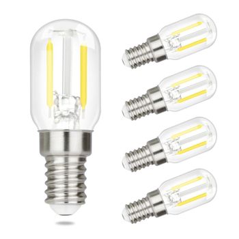 Reedy - bombilla led de vidrio, transparente, 3 cm, e14