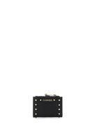 cartera pequena con cremallera efecto piel vintage black