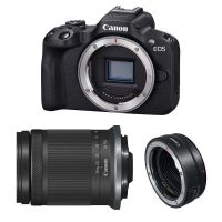 camara mirrorless canon eos r50 242mp rf-s 18-150mm is stm wifi bluetooth