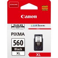 canon pg-560xl cartucho de tinta 1 piezas original alto rendimiento xl negro