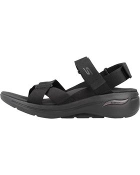 de SKECHERS SANDALIAS PLANAS 140808 MUJER NEGRO