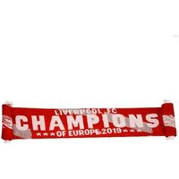 liverpool fc bufanda champions of europe para mujer