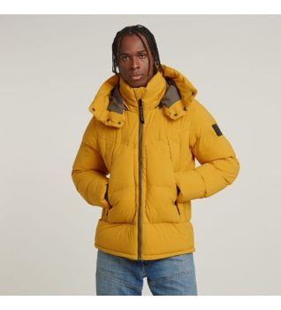 G-Star para hombre. D25345-D518-8171 Chaqueta G- Whistler Padded 2.0 amarillo (XL), Casual, Poliéster