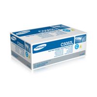 samsung clt-c5082l cyan original high capacity toner cartridge