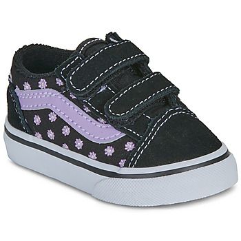 Vans Zapatillas Old Skool V FLORAL EMBROIDERY PURPLE para niña