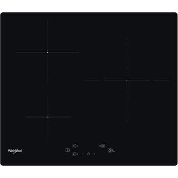 VITROCERAMICA INDUCCION WHIRLPOOL WS Q5760 NE 3 ZONAS COCCION ANCHO 60 CM