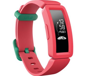 FITBIT Ace 2 Kid's Fitness Tracker - Watermelon & Teal, Universal, Teal