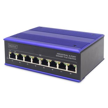 Digitus Switch 8 Puertos PoE Gigabit