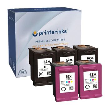 Compatible Multipack HP ENVY 5546 All-in-One Printer Ink Cartridges (5 Pack) -C2P05AE