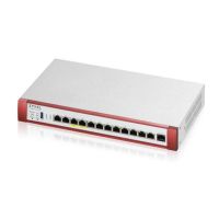 zyxel usg flex 500h cortafuegos 10gbits 12 puertos rj-45 vpn ikev2ipsecssl alambrico