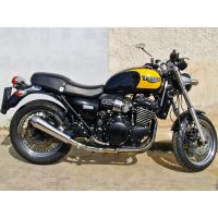 silenciador de escape triumph thunderbird 900 mass cafe racer par