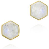 jorge revilla pendientes pendientes hexagonal atlas minis para mujer