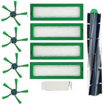 Cepillos Laterales De Repuesto Con Filtro Hepa Para Aspiradoras Robot Vorwerk Kobold Vr200 Vr300 - Dydz