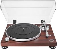 audio-technica at-lpw50btrw tocadisco tocadiscos de traccion por correa marron manual