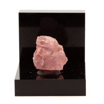Rose Fluorite - Piedra Natural De Francia, Chamonix - Cristal Curativo Y Protección | 46.9 Ct - Certificado De Autenticidad Incluido | 25 X 20 X 15 Mm