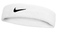 cinta para la cabeza nike swoosh sponge classic white