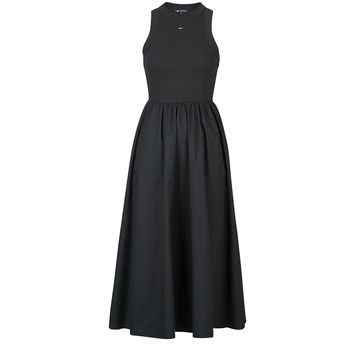 Tommy Jeans Vestido largo TJW RIB POPLIN TANK DRESS EXT para mujer