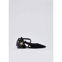 liu jo bailarinas bailarinas con maxi flor para mujer