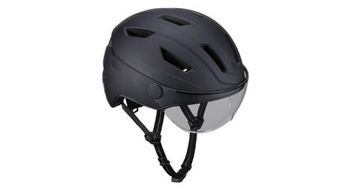 Casco bbb move strong  faceshield   strong negro mate