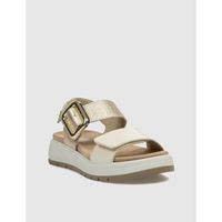 fluchos sandalias sandalia f2166 platino para mujer