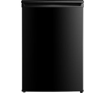 ESSENTIALS CUF55B19 Undercounter Freezer - Black, Black