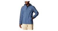 columbia earth explorer waterproof jacket blue men s